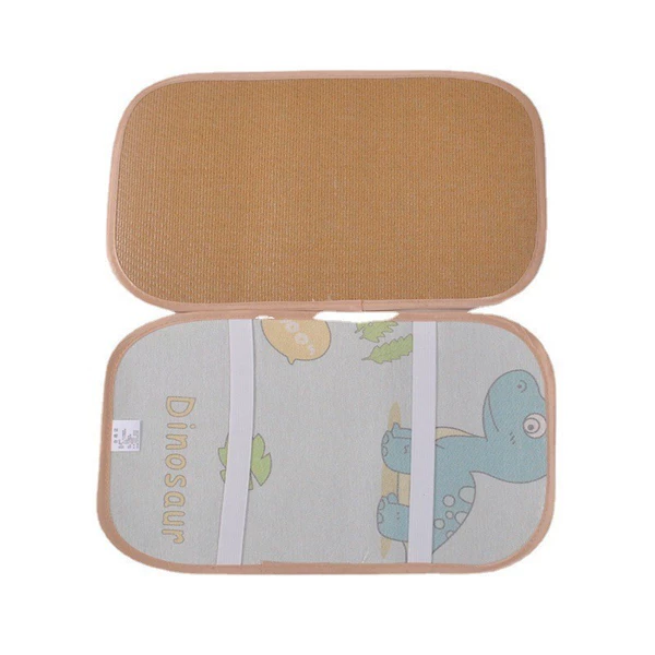 Double -sided solid color printed pillow