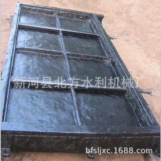 手动铸铁方闸门厂家   暗杆镶铜铸铁闸门  手电两用启闭机