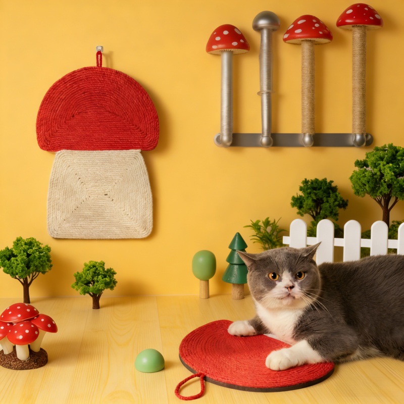 Juguetes de agarre para gatos auto-hi, pegado de seda, juguetes para gatos, aguacate resistente al arañazo, almohadilla de agarre para gatos, juguetes para gatos
