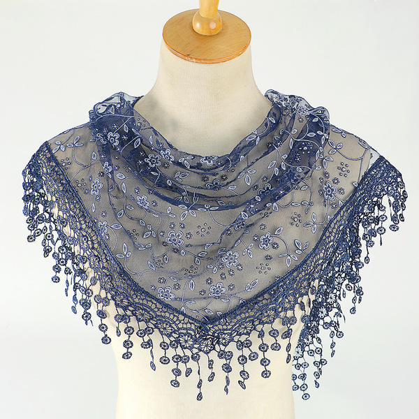 classic breathable solid color scarf
