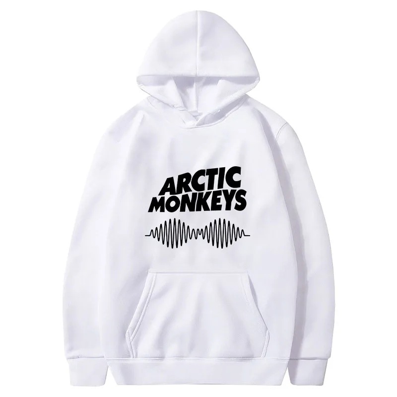 Otoño hombres y mujeres moda suéter rock ártico mono estampado suéter hip-hop abrigo de mujer rapero pelo
