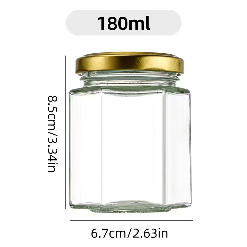 180m hexagon; cubierta plateada