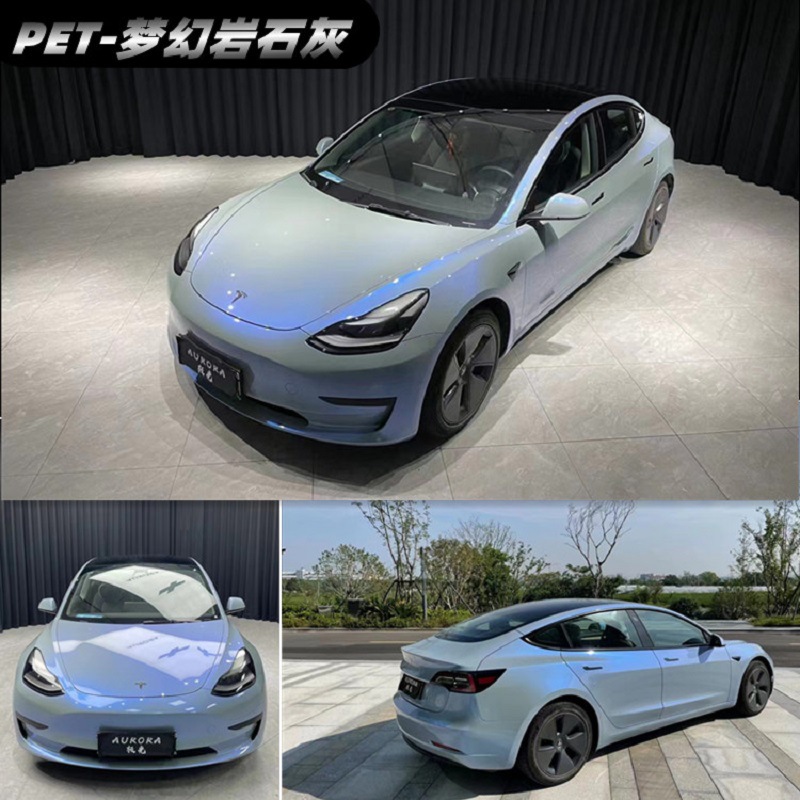 PET fantasy rock gray