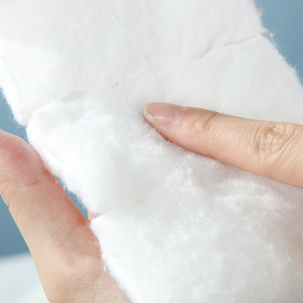 Transfronterizo bolsa plegable algodón cosmético bordado de viaje algodón cosmético húmedo limpio y grueso algodón cosmético de eliminación de pelo