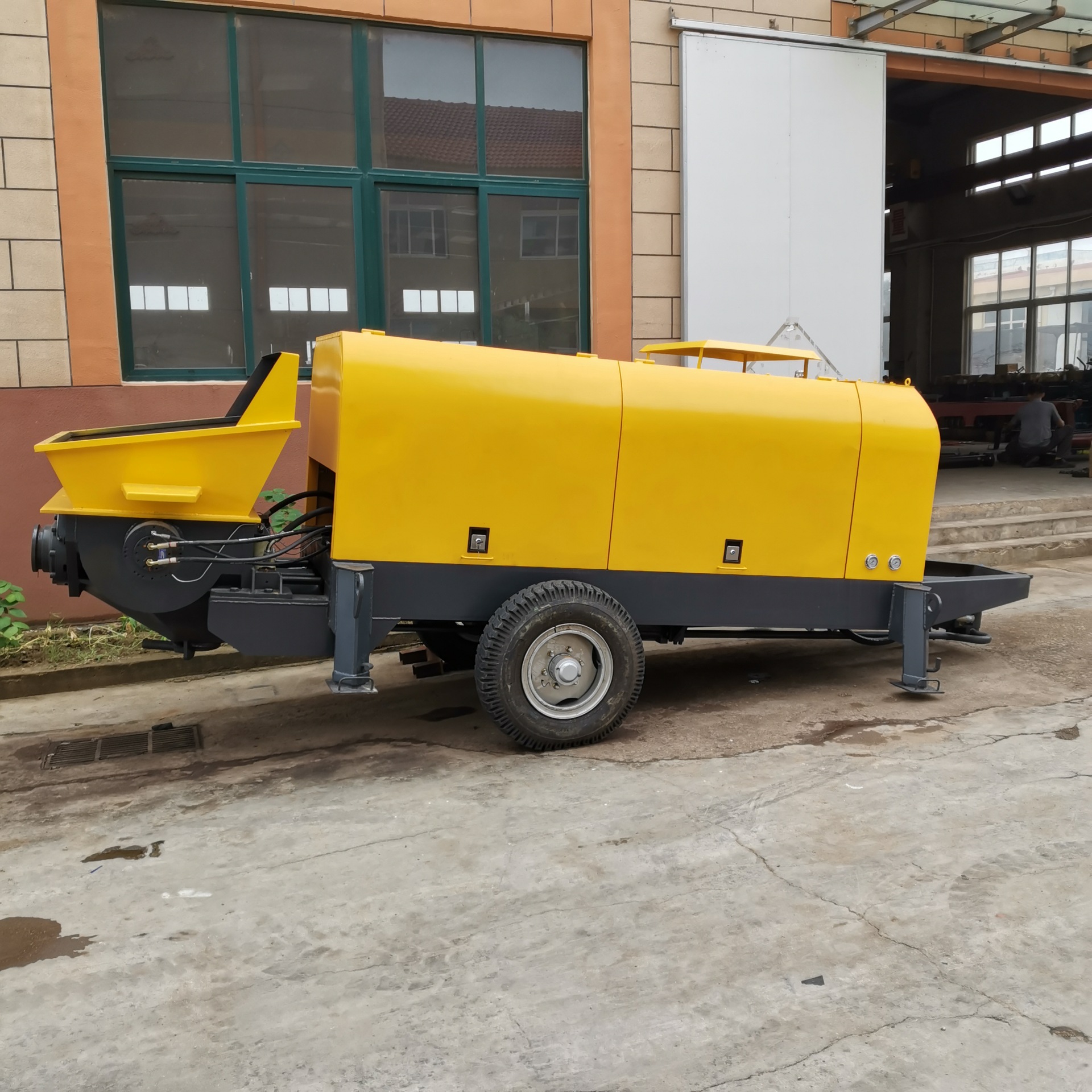 混凝土泵车 60型混凝土泵车 60泵 60混凝土输送泵 HBTS60型拖泵