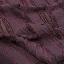 丝麻剪花真丝老料莨绸布料复古丝绸非遗香云纱汉服小众设计师面料