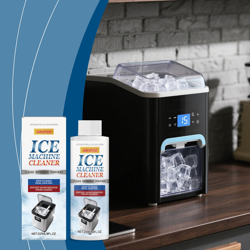 Jakehoe Ice Maker Cleaner Deep Cleaning, Descaling, Deodorizing, Household Daily Maintenance Ice Maker Cleaner