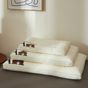 Factory Direct Sales Pure Cotton Bear Type a Pillow Hotel Home Pillow Core Family Kidsren's Pillow Student Dormitory Pillow Core