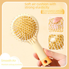 Sanrio Hello Kitty Pudding Cushion Hair Cushion Massaging Air Cushion Hair Styling Comb Wholesale