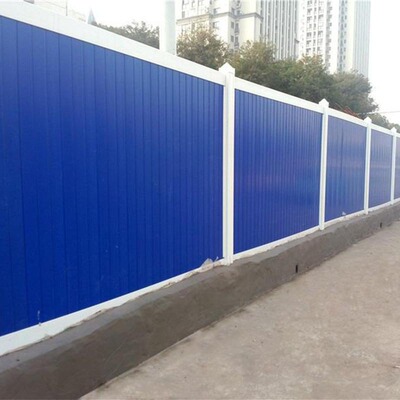 市政道路施工安全防護圍欄工地可移動臨時隔離工程圍蔽PVC圍擋