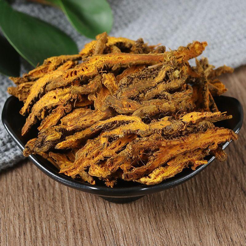 Huang Lian Coptis Root Slices 500g Dried Chinese Herbal Tea Ingredient Natural Sun Dried overview
