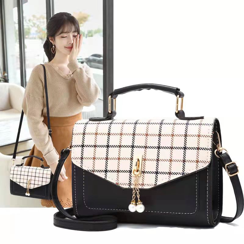 Women's 2024 New Crossbody Fashionable Instagram Versatile Shoulder Simple Handheld Bag Trendy_voghion.com