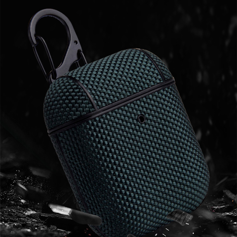 Adecuado para airpods pro auricular cubierta impermeable patrón de tela Apple apple2 generación auricular Bluetooth creativo protector Shell