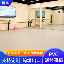 专业舞蹈地胶舞蹈房专用地胶舞蹈教室地胶地垫同质透心PVC塑胶垫
