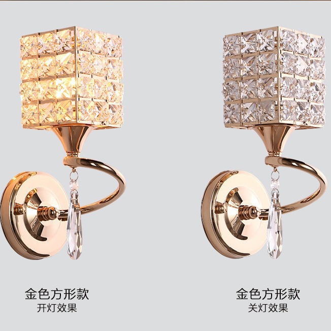 Simple minimalista Camarón lámpara de pared de cristal LED lámpara de noche dormitorio diseño sentido lámpara de pared al aire libre