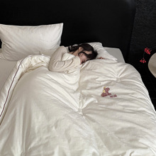 纳福 A类全棉提花55%大豆被芯超柔软纯棉春秋被冬被羽丝绒夏被子