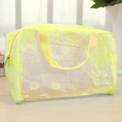 Bolsa de organización de viajes bolsa de baño floral bolsa de cosméticos impermeable bolsa de lavado portátil suministros de baño bolsa de almacenamiento al por mayor