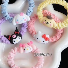 卡通儿童大肠圈扎头发新款皮筋三丽鸥发圈发绳头绳小女孩卡通发饰