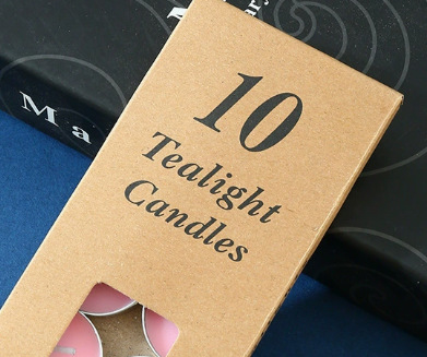 Candele tealight in alluminio candele decorative per la casa_voghion.com