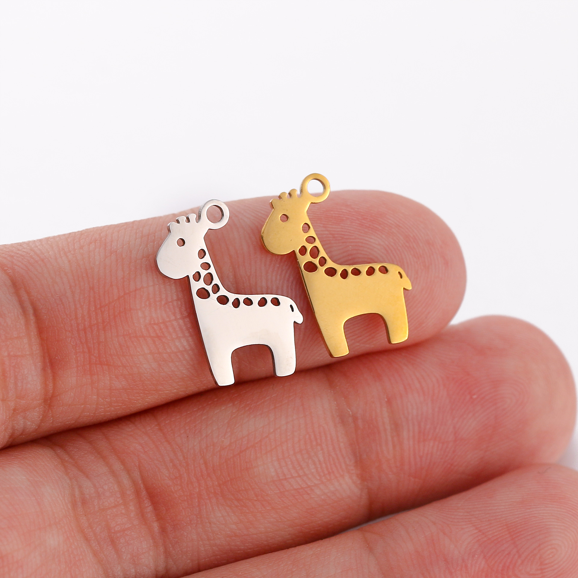 10g Weight Pendant Jewelry Making Type Jewelry Accessories Classification 5 PCS/Package Quantity 304 Stainless Steel Material Rabbit, Animal, Squirrel, Owl Pattern All Seasons Season Polished Finish Cute, Simple Style Style 5 PCS/Package 304 Stainless Steel Rabbit Animal Squirrel Polished Pendant Jewelry Accessories 6