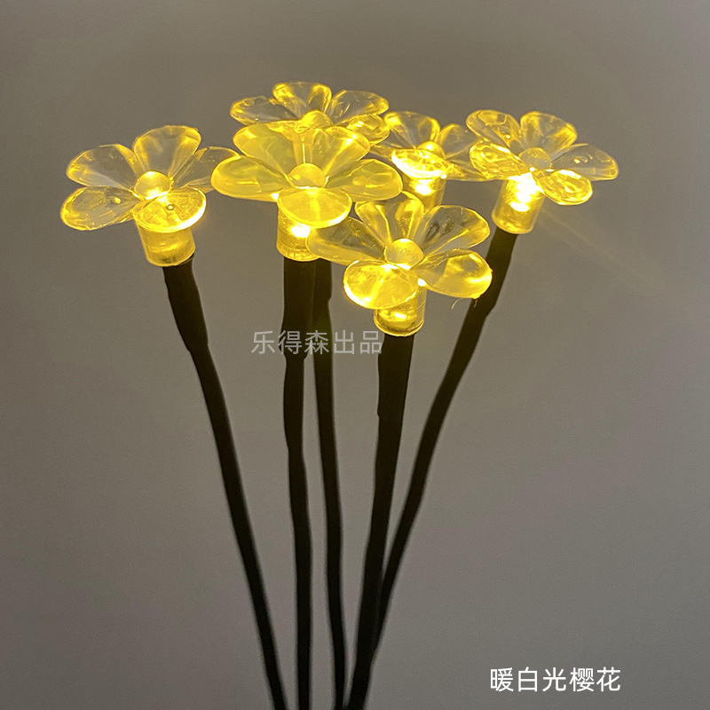 따뜻한 하얀 벚꽃