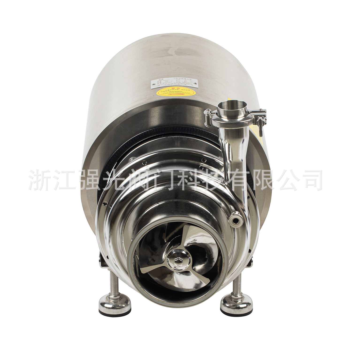 卫生级食品级不锈钢，带诱导轮，自吸式离心泵，自吸离心泵，CIP