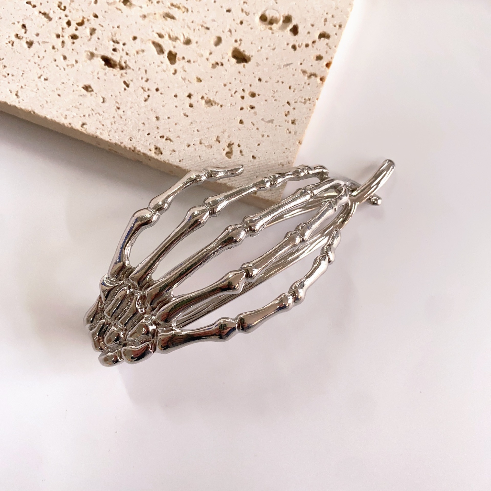 Simple Style Hand Alloy Plating Hair Clip 1 Piecepicture4