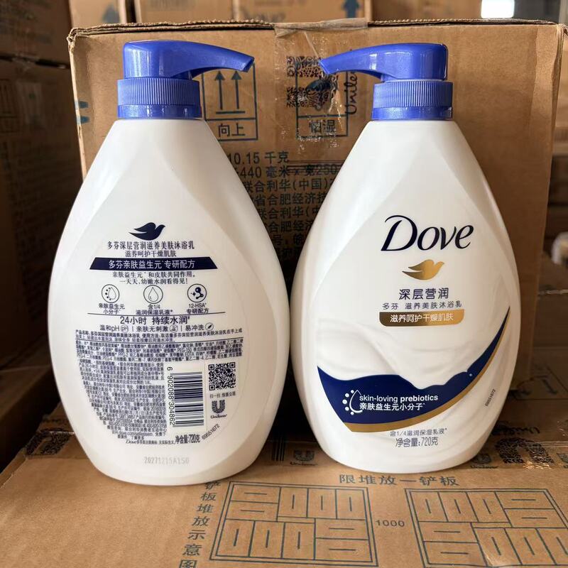 Dove Shower Gel Large Bottle Deeply Nourishing and Moisturizing Body Wash for Men and Women Genuine Wholesale and Dropshipping