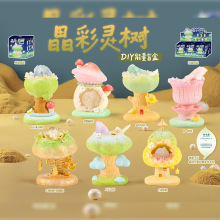 晶彩灵树DIY能量盲盒创意水晶树手工摆件潮玩手办少女心礼物盲盒