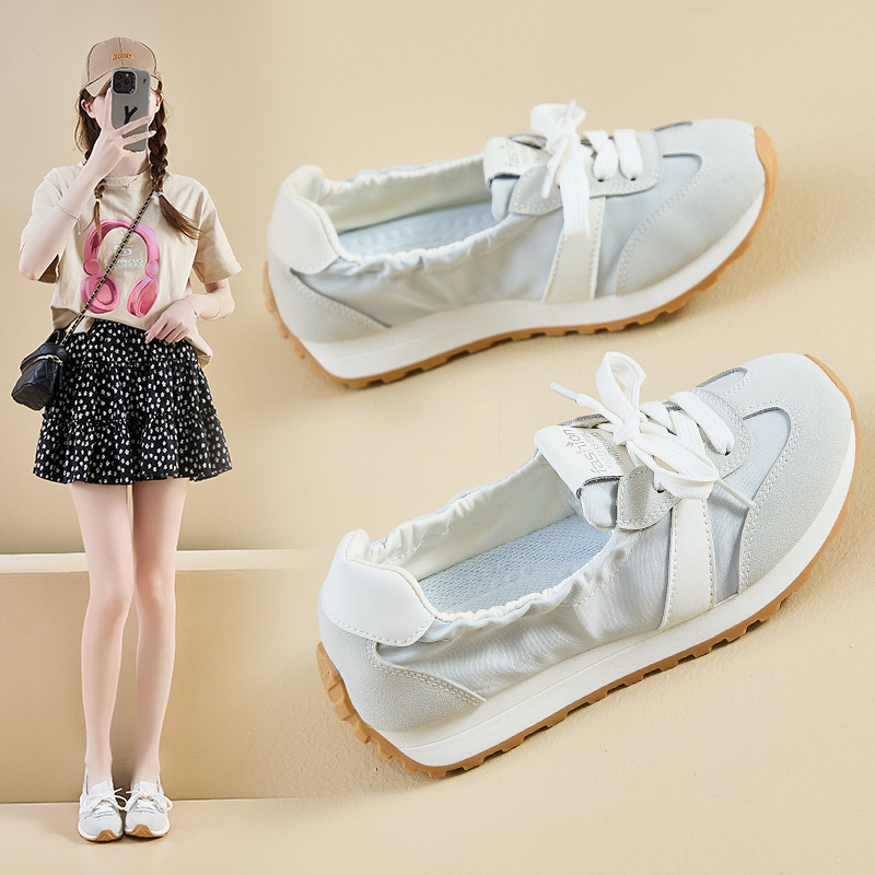 Zapatillas Deportivas Estilo Alemán para Mujer JCF-212 de Tela y Caucho Transpirables para Uso Diario image 1