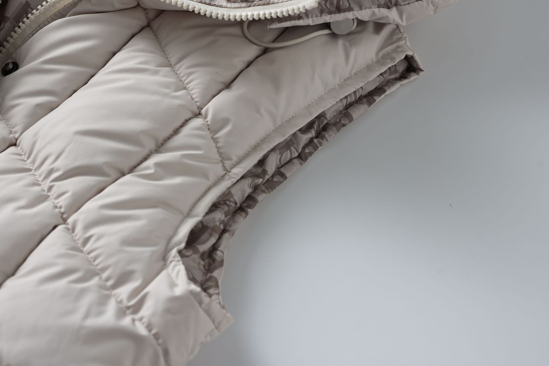 Cappotto gilet in cotone double face da donna – Piumino lungo e sottile invernale coreano, caldo capospalla reversibile (nero/bianco sporco/marrone/cachi, L-XXXL)_voghion.com