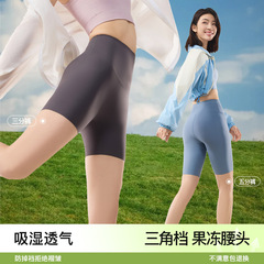 2025 新しいサメパンツ女性のアウターウェア腹制御バットリフトタイトレギンス薄い夏 5 点スポーツサイクリングパンツ