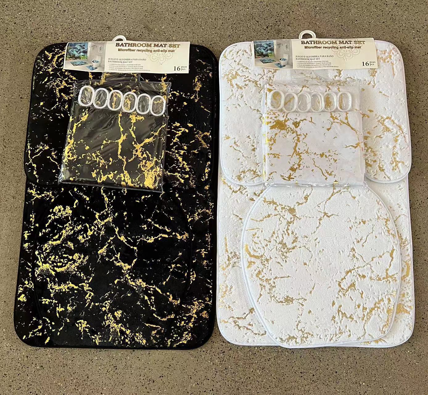 四件套 法兰绒烫金