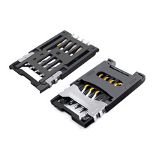 MUPƷ��-MUP-C706���wʽ\���wʽ\6PIN,SIM���� SMT �B�����ӿ�