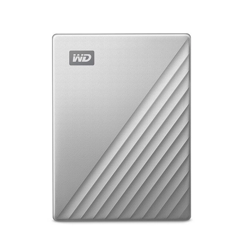 Внешний жесткий диск WD My Passport Ultra Silver, Type-C интерфейс, 2/4 ТБ