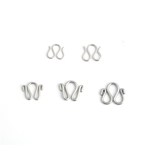 Stainless steel W buckle M buckle titanium steel jewelry accessories Buddha chain Buddha brand necklace buckle bracelet buckle wholesale diy jewelry accessories