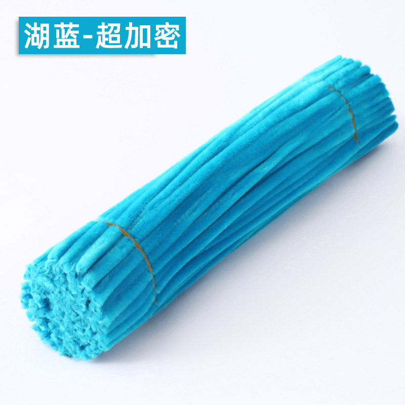 Varilla de torsión colorida súper densa hecha a mano fabricante de material de bricolaje al por mayor varilla de torsión de macarons hecha a mano en negrita para niños