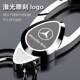 Suitable for car keychain Mercedes-Benz BMW Audi Volkswagen Honda waist pendant key chain stainless steel accessories men
