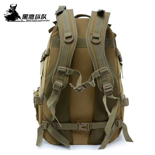 Guangzhou manufacturer multifunctional lightweight outdoor backpack hiking luminous strips large capacity outdoor equipment travel bag wholesale