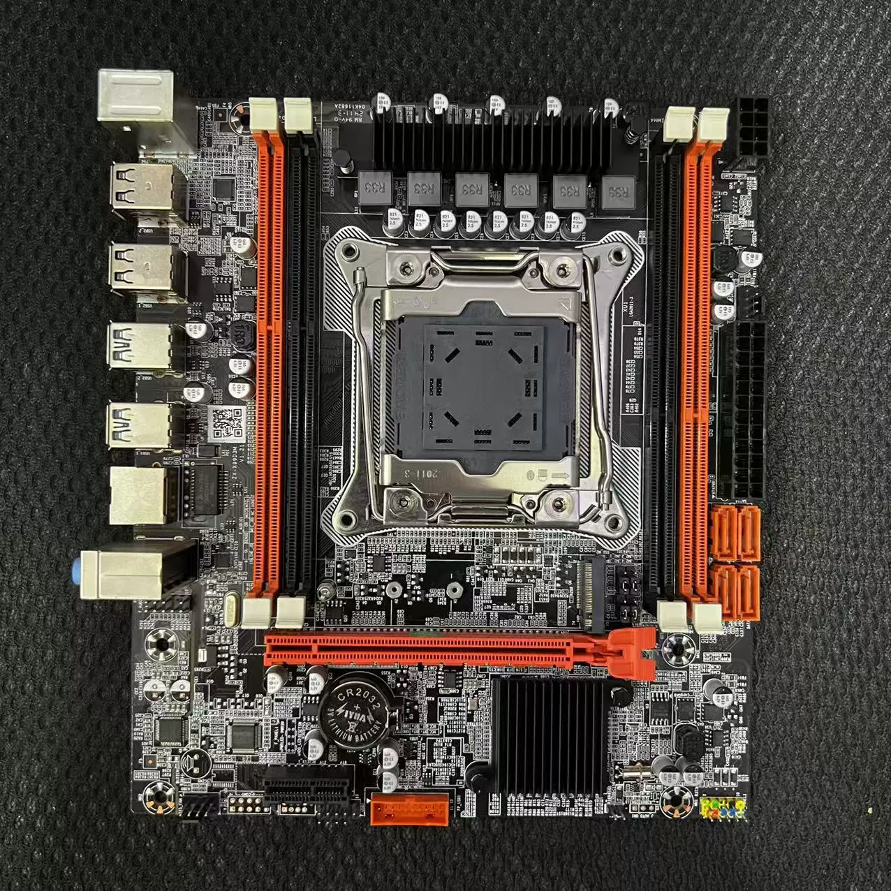 Материнская плата с чипом X99 D3 3M C612 E5 2666v