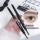 SWEETMINT eyebrow pencil double-headed extremely fine waterproof non-blooming natural durable three-dimensional root distinct smooth eyebrow pencil