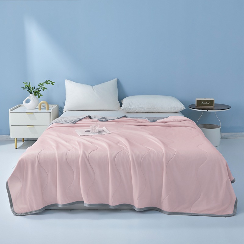 Productos explosivos transfronterizos temu Xiyin TK comercio exterior seda fría edredón de regalo de verano, edredón de aire acondicionado para una sola persona y dos personas