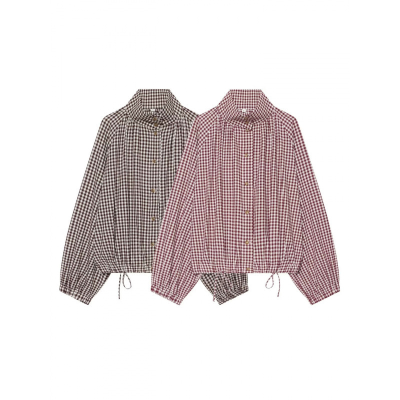 ZA cross-border foreign trade women's clothing hot item 2026 summer new European and American fashion versatile casual plaid jacket ZA cross-border foreign trade women's clothing hot item 2026 summer new European and American fashion versatile casual plaid jacket