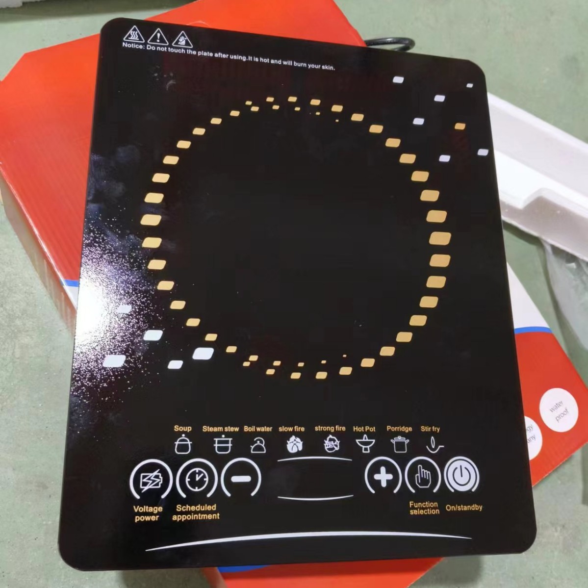 exportación de comercio exterior toque de botón único horno electromagnético doméstico de alta potencia horno caliente dormitorio horno de cerámica eléctrica infrarroja transfronteriza