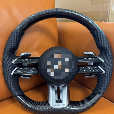 Suitable for Mercedes-Benz A-Class, B-Class, Steering wheel - red-back-to-normal-mark