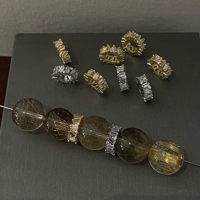 14K Gold-Filled Strong Color: Zərgərlik ara hissələri