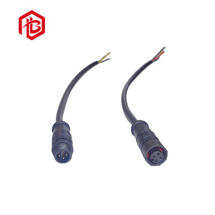 M8 Waterproof Connector Connector Metal Male and Female Plug Signal Sensor PVC Molding Multi-core Docking Waterproof Wire