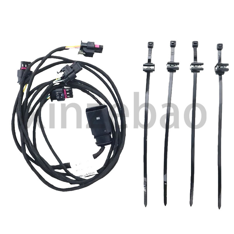 8W6971095A Is Suitable for S5A5 Bumper Electric Eye Radar Ultrasonic Sensor Harness 4 Electric Eyes