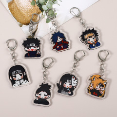 漫画アニメーションナルト周辺アクリルキーホルダー二次元人形友人キーホルダーペンダント装飾