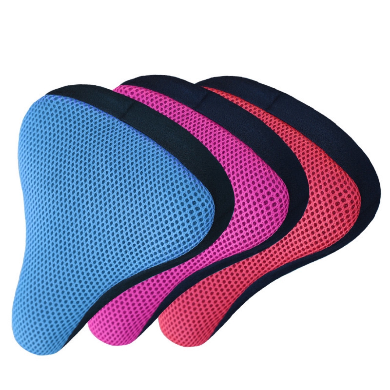 Bicycle Mesh Seat Cover, Mountain Bike Plus Cotton Seat Cushion Cover, Bicycle Saddle, Insulated and Breathable Cycling Accessories and Equipment